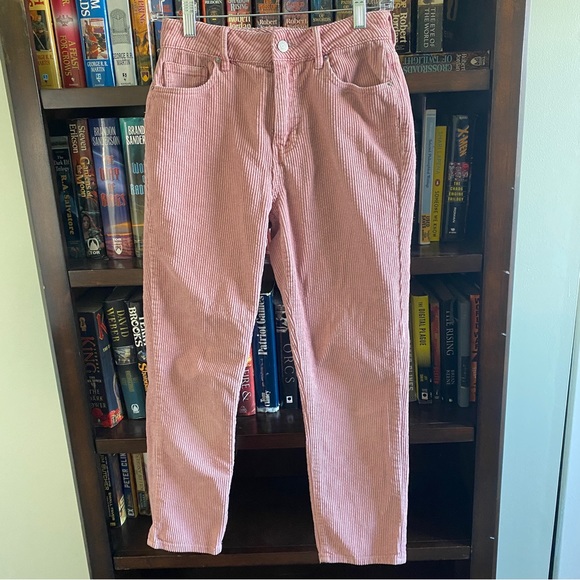 Pacsun Hibiscus Corduroy high rise Mom Jeans - Picture 2 of 7